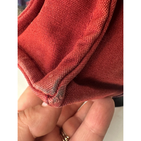 Women's Hermes Tote Bag Small Red - Picture 9 of 16